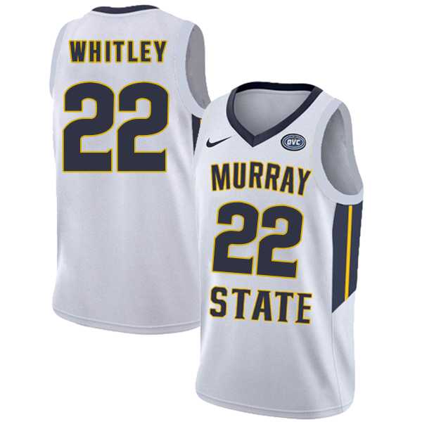 Murray State Racers 22 Brion Whitley White College Basketball Jersey Dzhi,We sell and wholesale Murray State Racers 22 Brion Whitley White College Basketball Jersey Dzhi on line form chian!